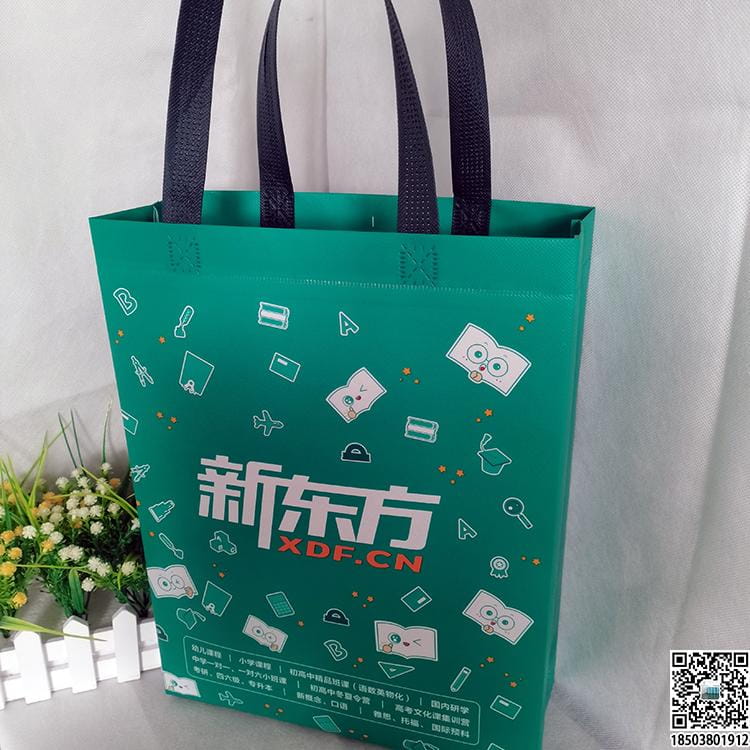 教育培訓班無紡布袋 學校輔導機構無紡布手提袋廣告袋宣傳袋  第8張