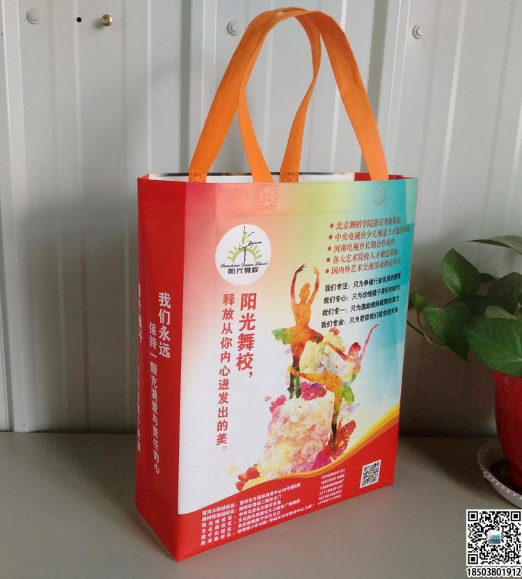 教育培訓班無紡布袋 學校輔導機構無紡布手提袋廣告袋宣傳袋  第17張