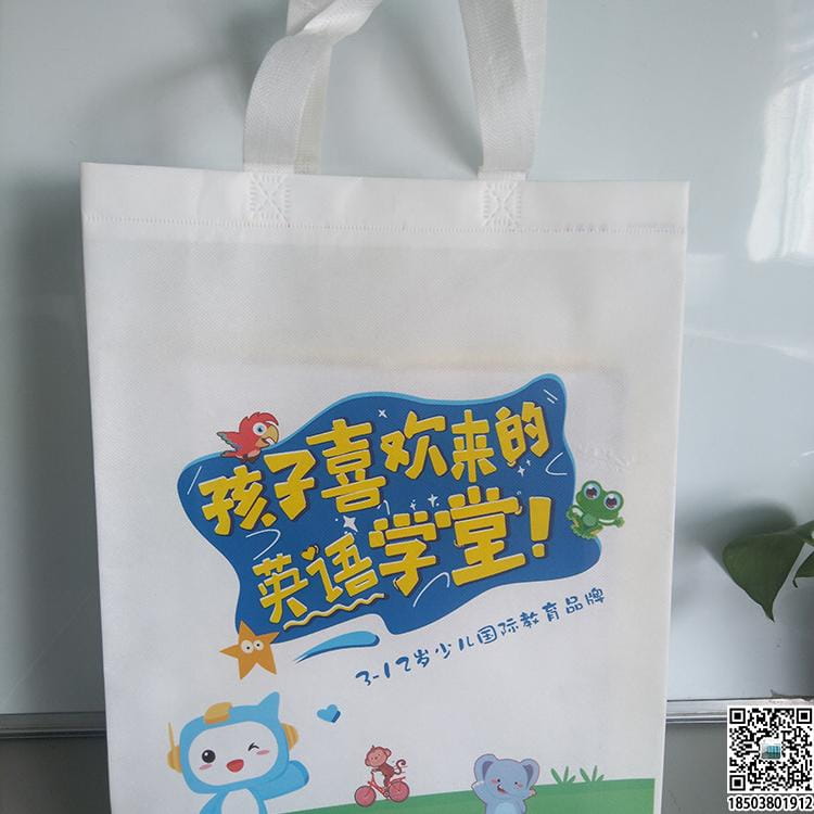 教育培訓班無紡布袋 學校輔導機構無紡布手提袋廣告袋宣傳袋  第26張