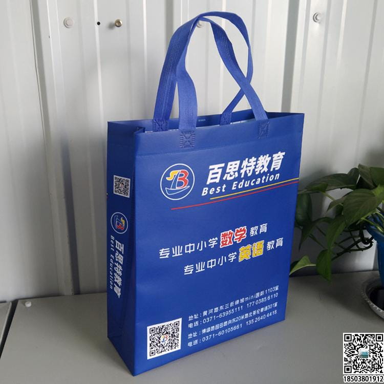 教育培訓班無紡布袋 學校輔導機構無紡布手提袋廣告袋宣傳袋  第34張