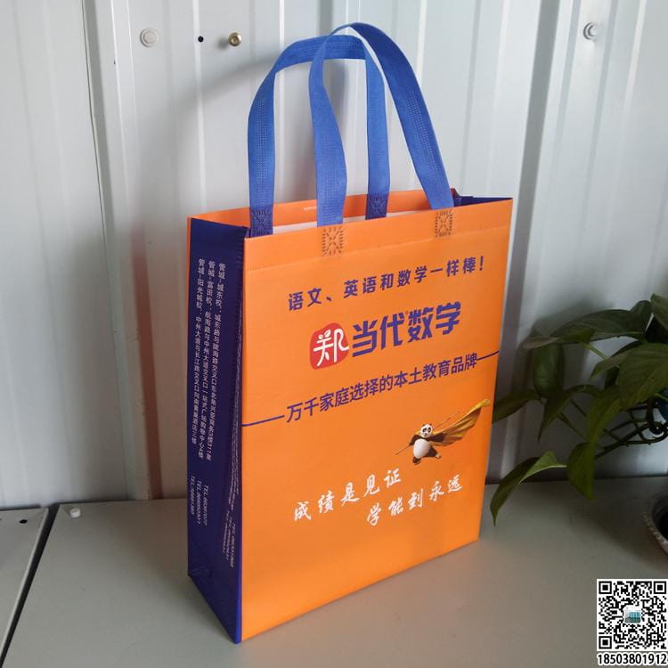 教育培訓班無紡布袋 學校輔導機構無紡布手提袋廣告袋宣傳袋  第32張