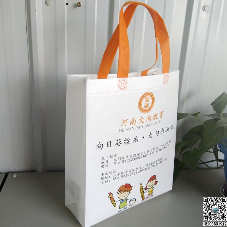 教育培訓班無紡布袋 學校輔導機構無紡布手提袋廣告袋宣傳袋  第56張