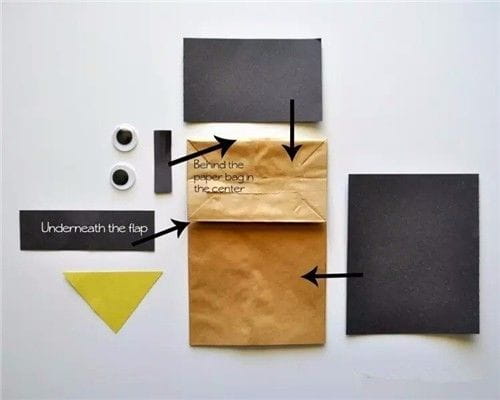 用過的紙袋帶來幼兒園，我給你變個動物園出來！  第4張