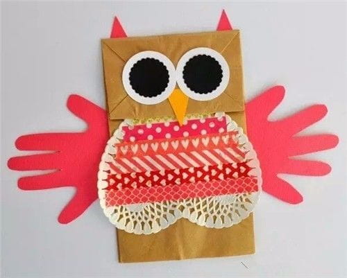 用過的紙袋帶來幼兒園，我給你變個動物園出來！  第12張