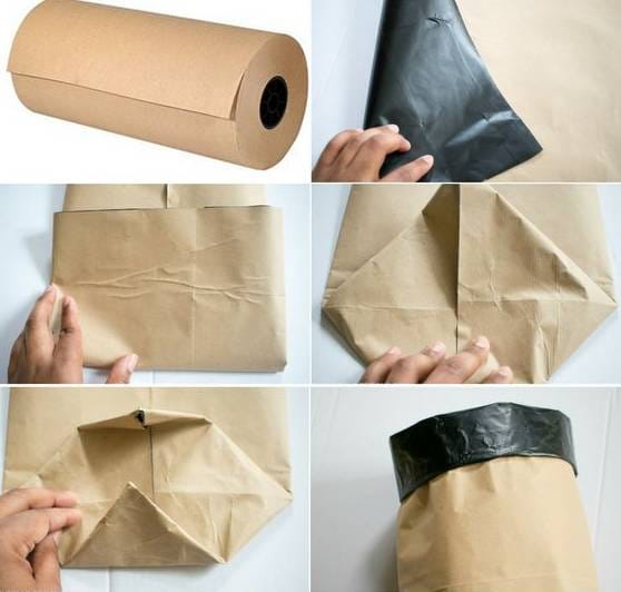 牛皮紙袋這么一套，綠蘿都變洋氣了  第14張