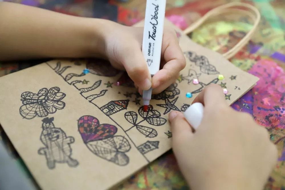 美工教室 | 牛皮紙袋創意畫  第9張