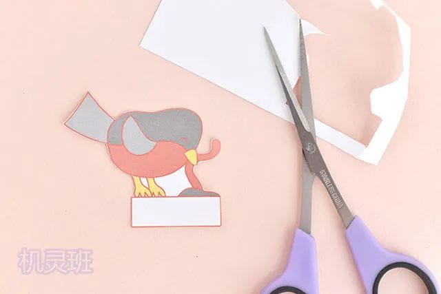 兒童環保手工：回收牛皮紙袋制作小鳥樂園(步驟圖解)  第2張