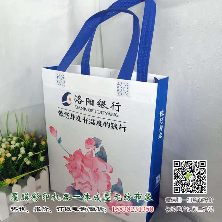 銀行金融機(jī)構(gòu)無紡布袋手提袋廣告宣傳袋可以訂做嗎？  第5張