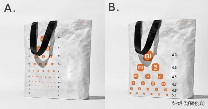 小米自我吐槽，真的推出了小米LOGO“視力表”環保袋